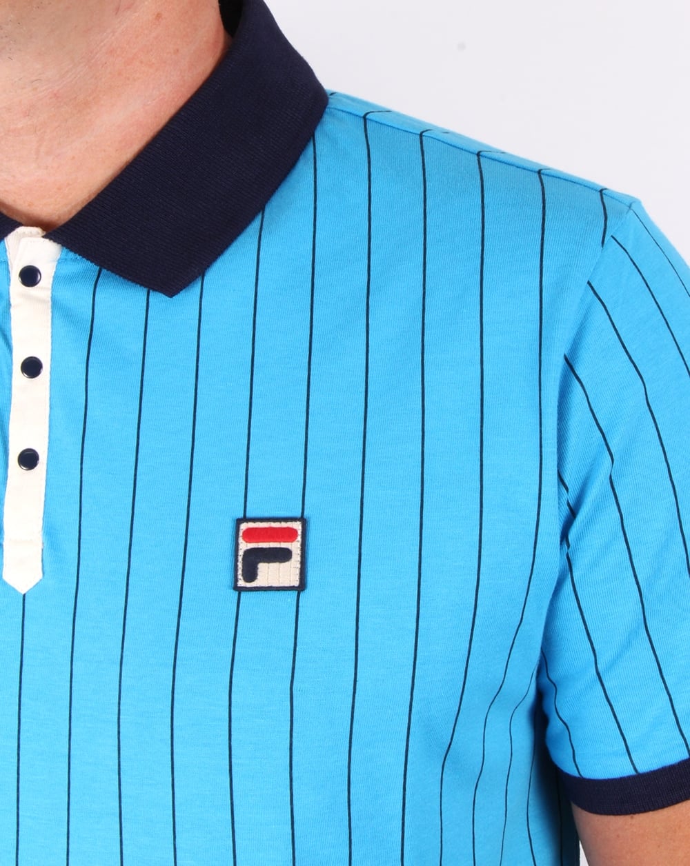 Fila Vintage Mk1 Settanta Poloshirt Malibu Blau