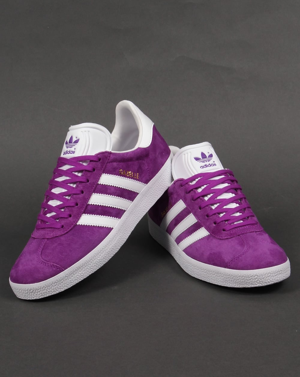 Adidas Gazelle Sneakers Lila/Weiß