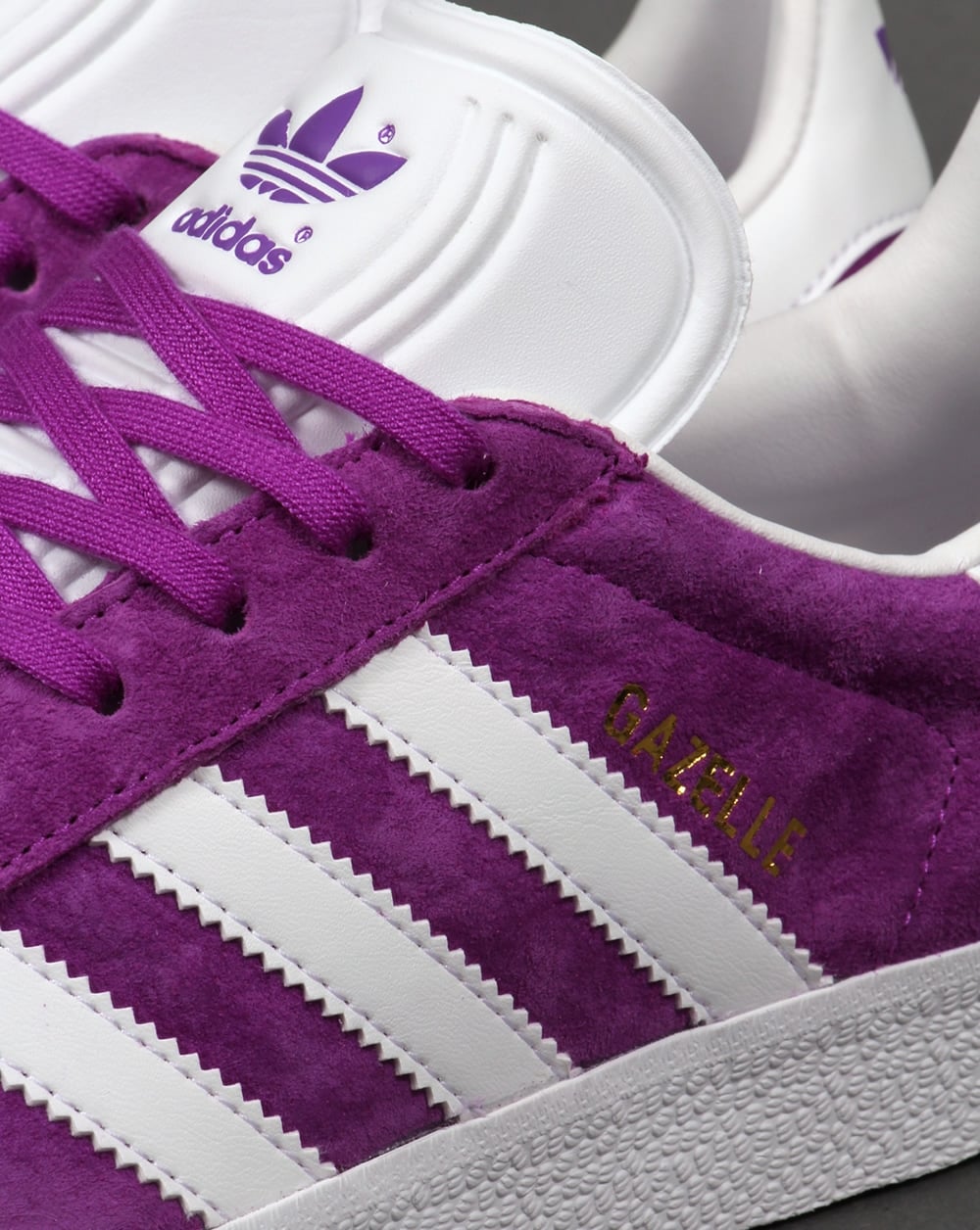 Adidas Gazelle Sneakers Lila/Weiß
