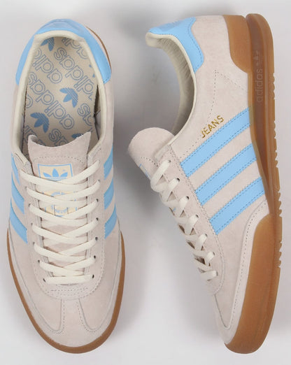 Adidas Jeans Sneaker Kreide/Himmelblau