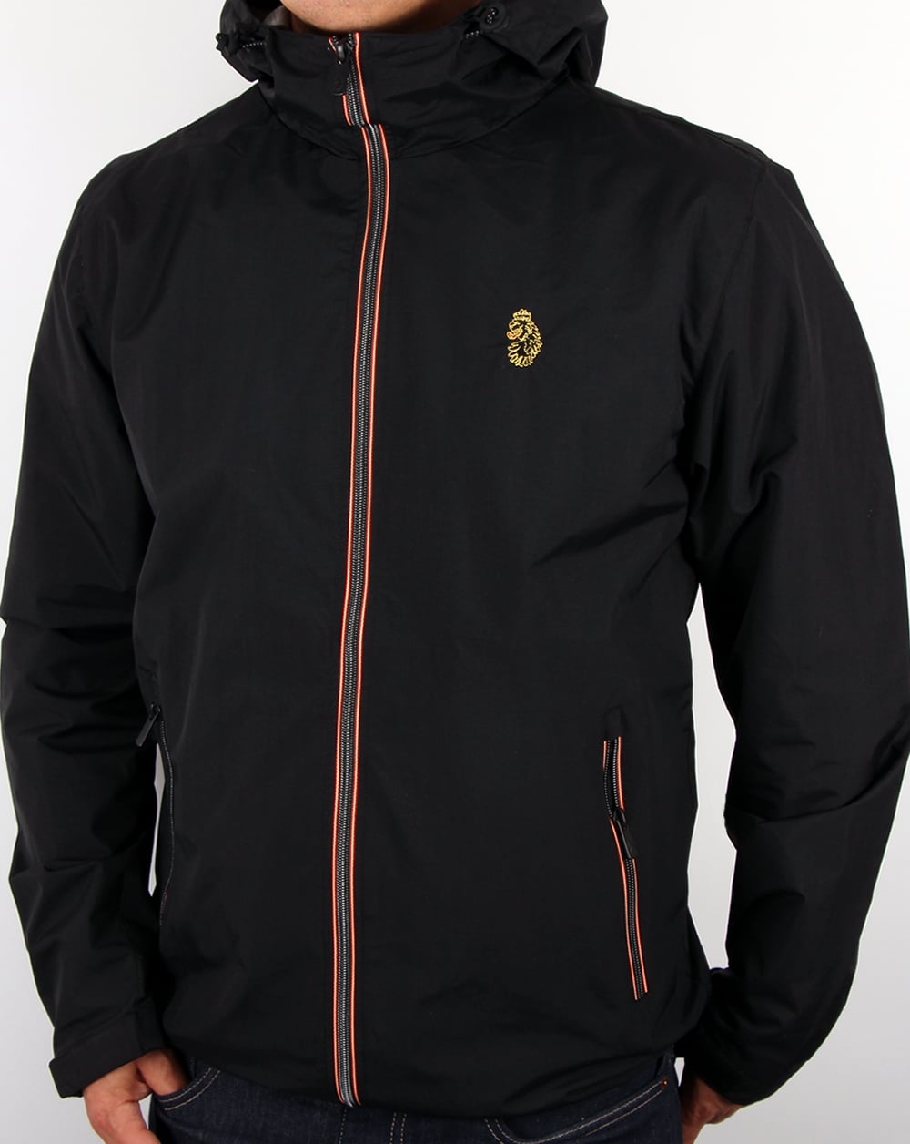 Luke Raleigh Kapuzenjacke Schwarz