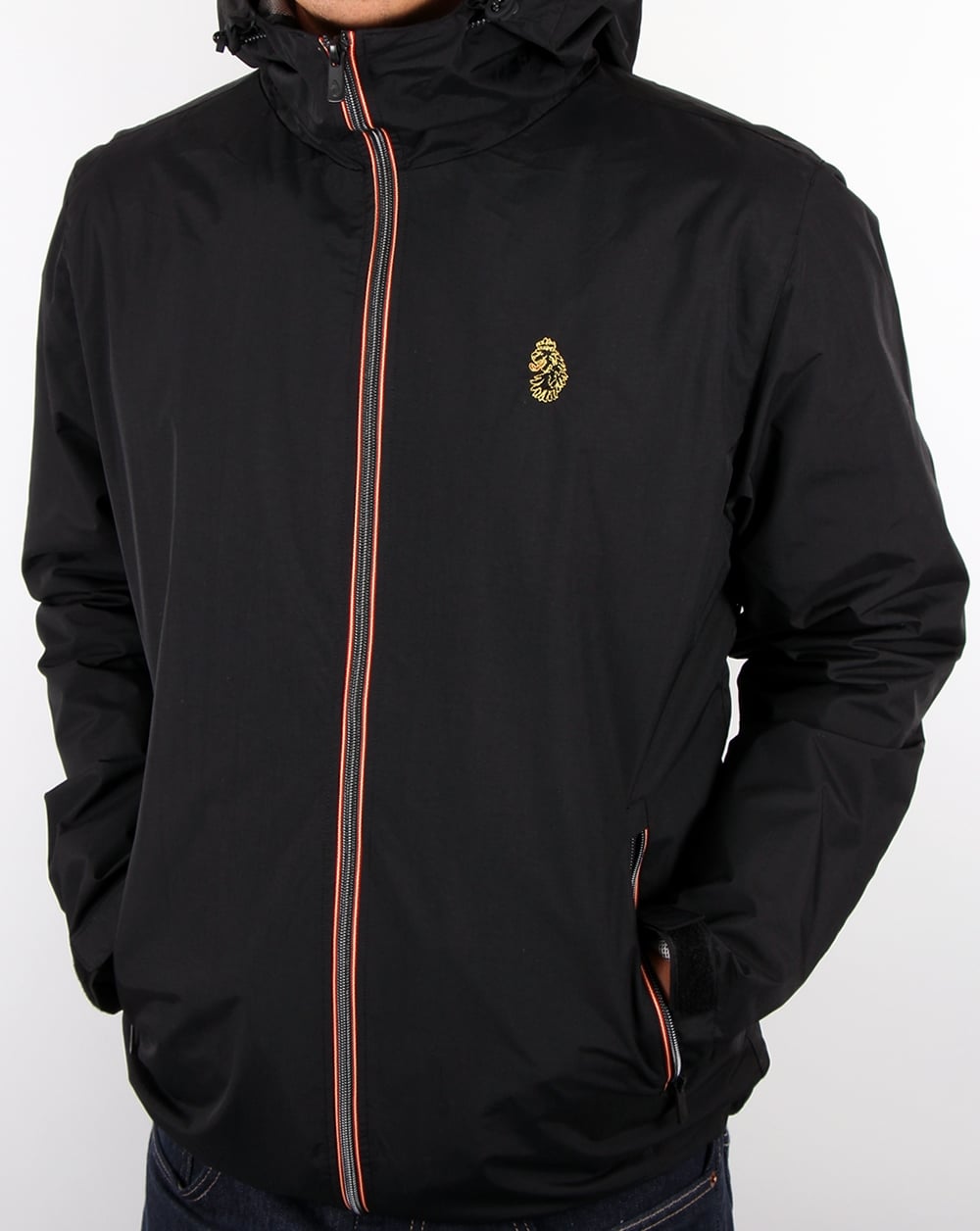 Luke Raleigh Kapuzenjacke Schwarz