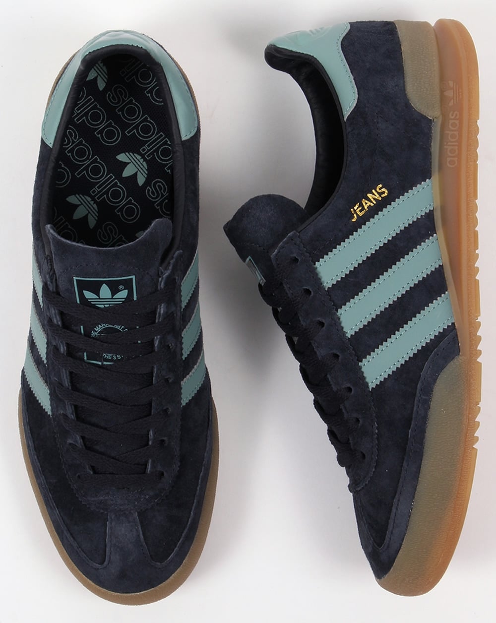 Adidas Jeans Trainers Navy/Sky