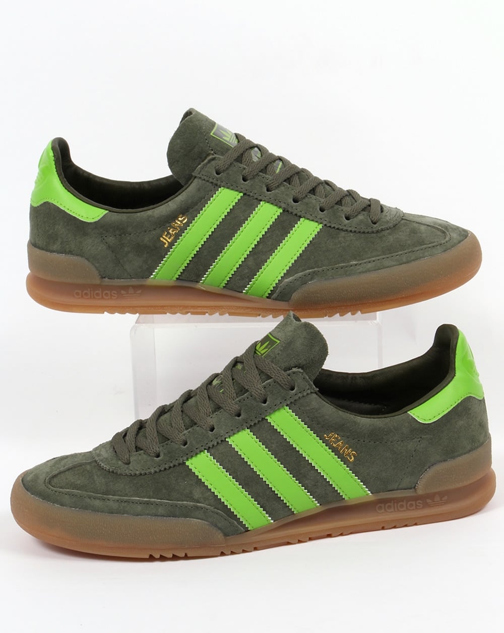 Adidas Jeans Sneaker Grün/Hellgrün