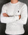 Luke Horton Cable Knit Jumper Antique White