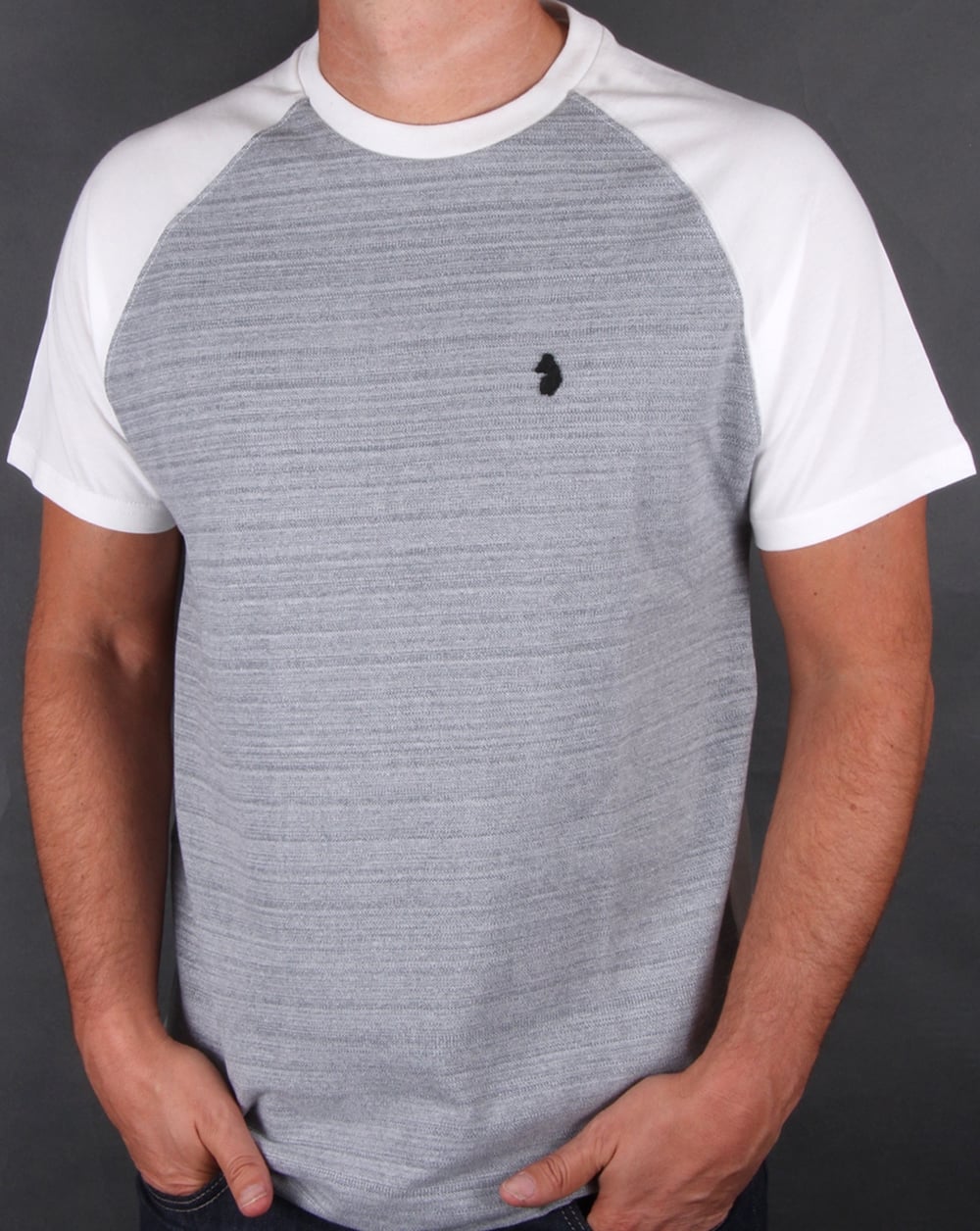 Luke Outofthisworld T-shirt Mid Marl Grey