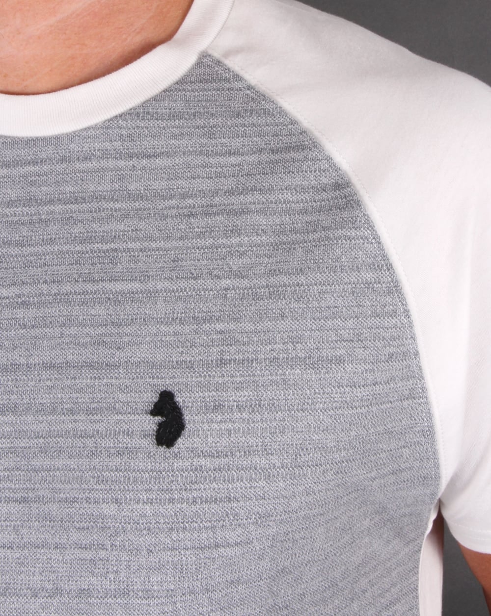 Luke Outofthisworld T-shirt Mid Marl Grey