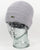 Lacoste Turn Up Ribbed Wool Beanie Silver