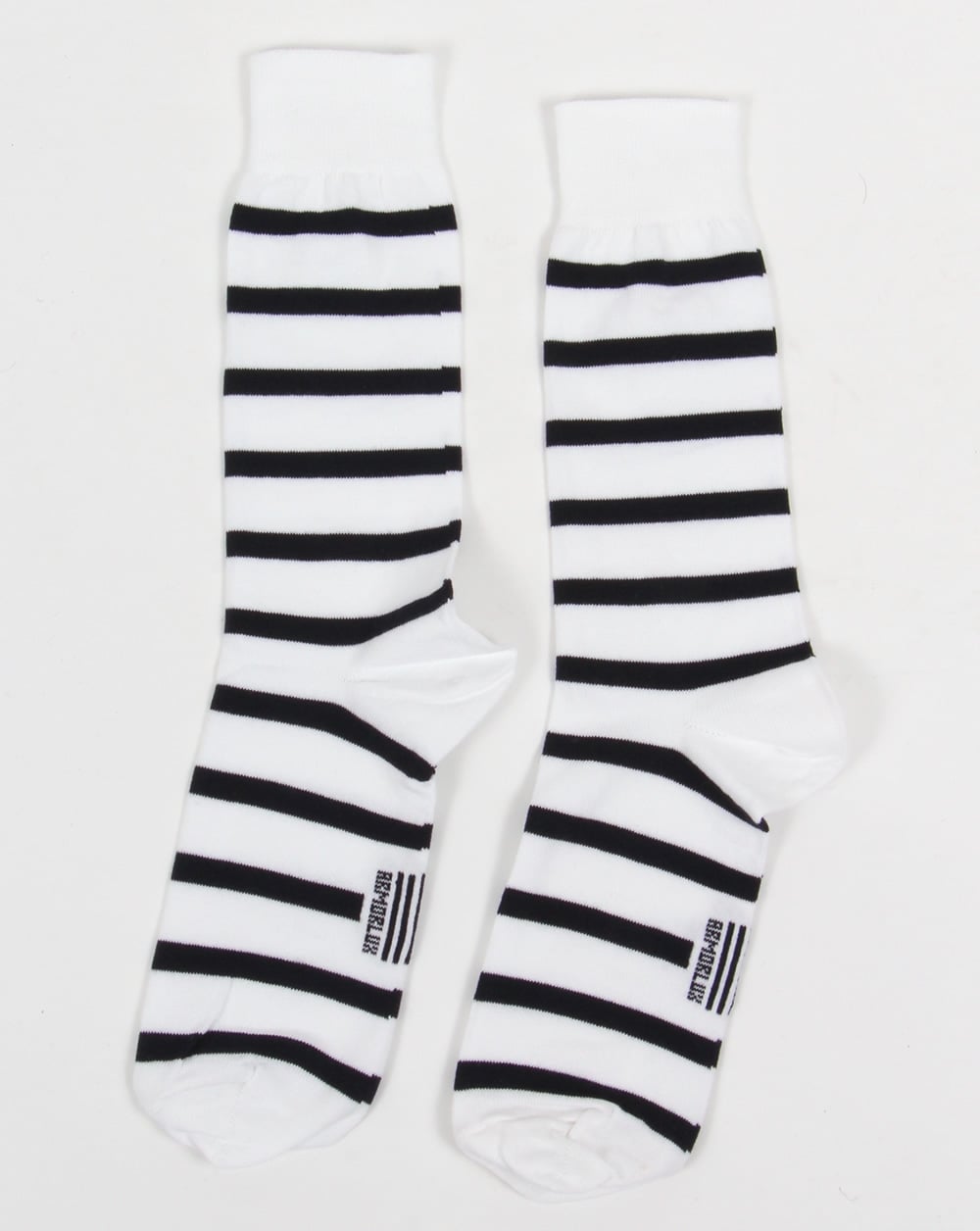 Armor-lux Gestreifte Socken Weiß/Marineblau