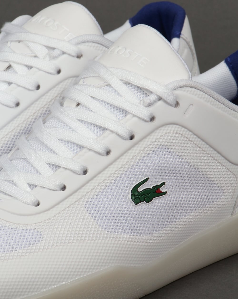 Lacoste Tramline SPM Sneakers Weiß/Marineblau