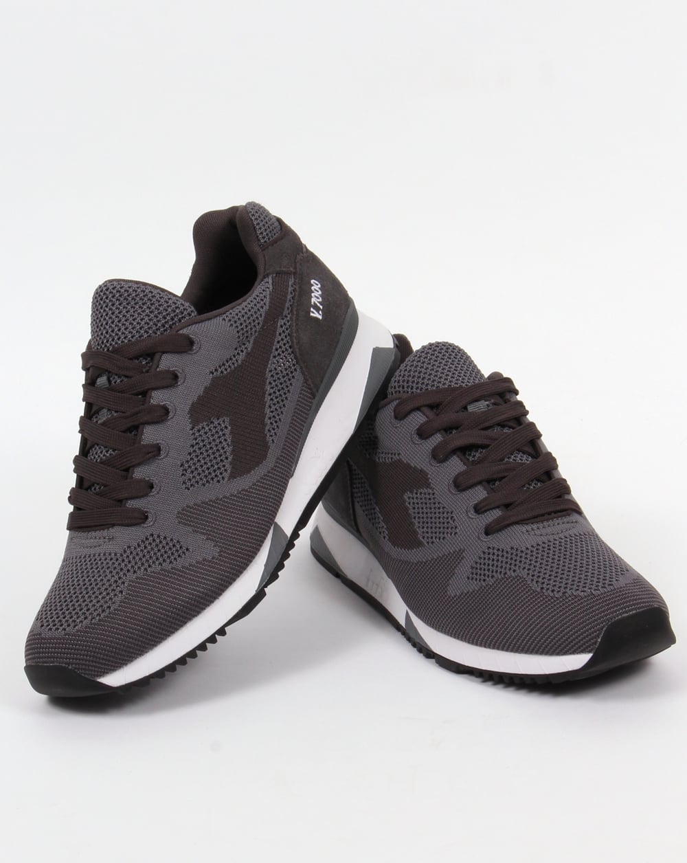 Diadora V7000 Weave Sneakers Stahlgrau