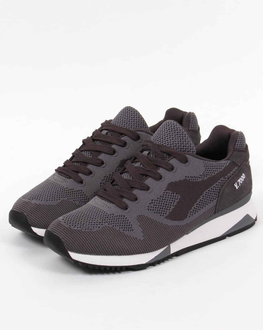 Diadora V7000 Weave Sneakers Stahlgrau