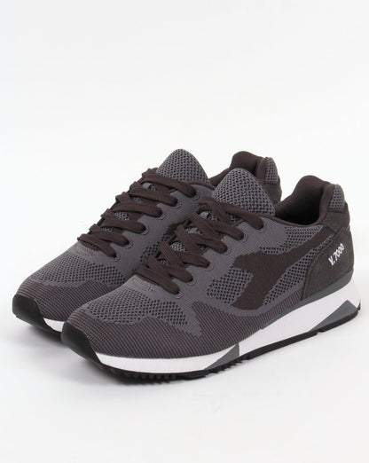 Diadora V7000 Weave Sneakers Stahlgrau