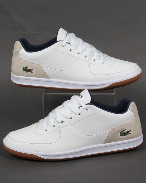 Lacoste LS 12 Minimal Ripple Trainers White