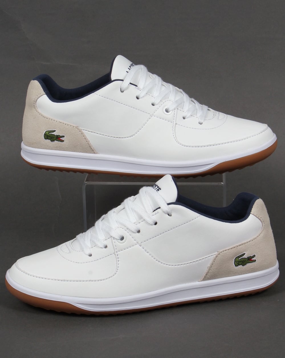Lacoste – LS 12 – Minimal Ripple – Weiße Sneaker