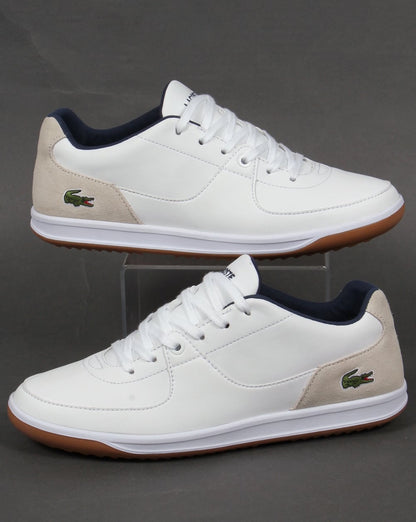 Lacoste – LS 12 – Minimal Ripple – Weiße Sneaker