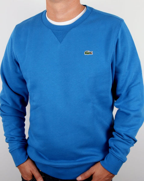 Lacoste Crew Neck Sweatshirt Ink Blue