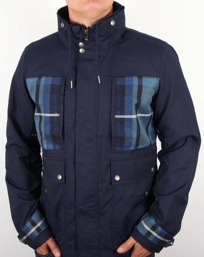 Pretty Green Blandford Jacke, Marineblau
