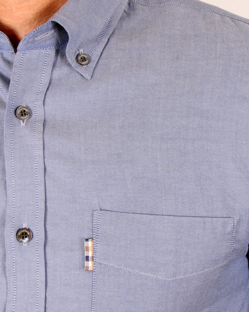Aquascutum Ashford Oxford Shirt Navy