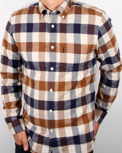 Aquascutum Marcus Karohemd Vicuna