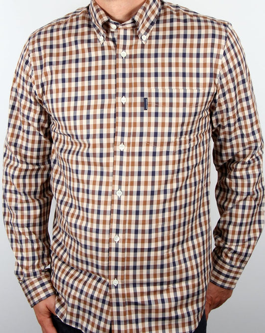 Aquascutum Aquascutum Emsworth Karohemd Vicuna