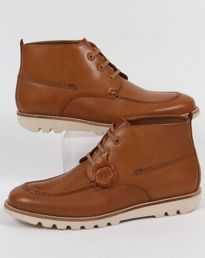 Kickers Kymbo Mokassins Hellbraun