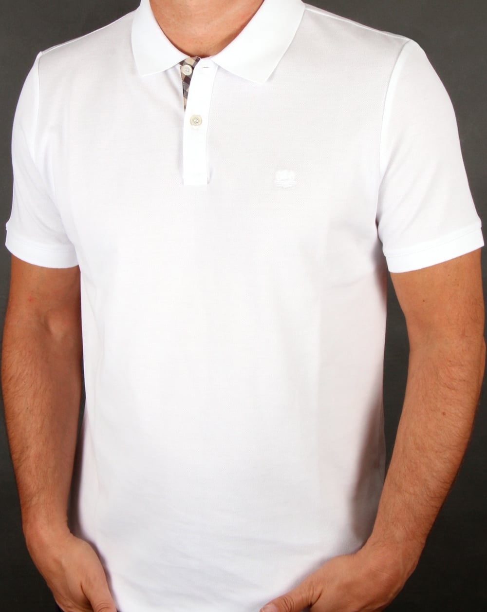 Aquascutum Hilton Polo Shirt White