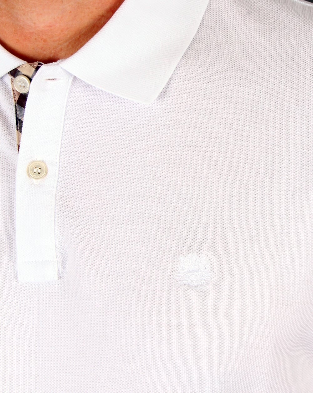 Aquascutum Hilton Poloshirt Weiß