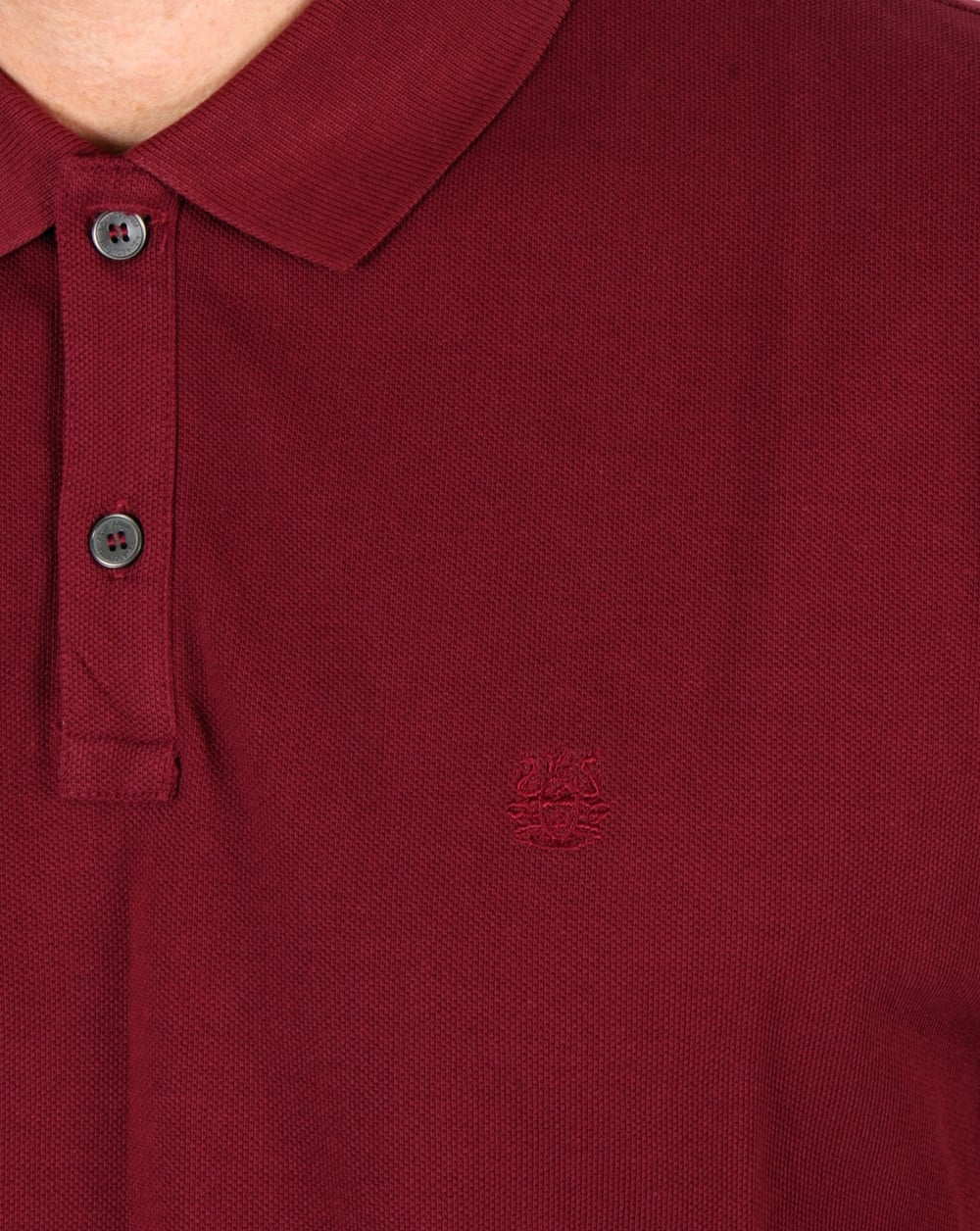 Aquascutum Hilton Poloshirt Oxblood