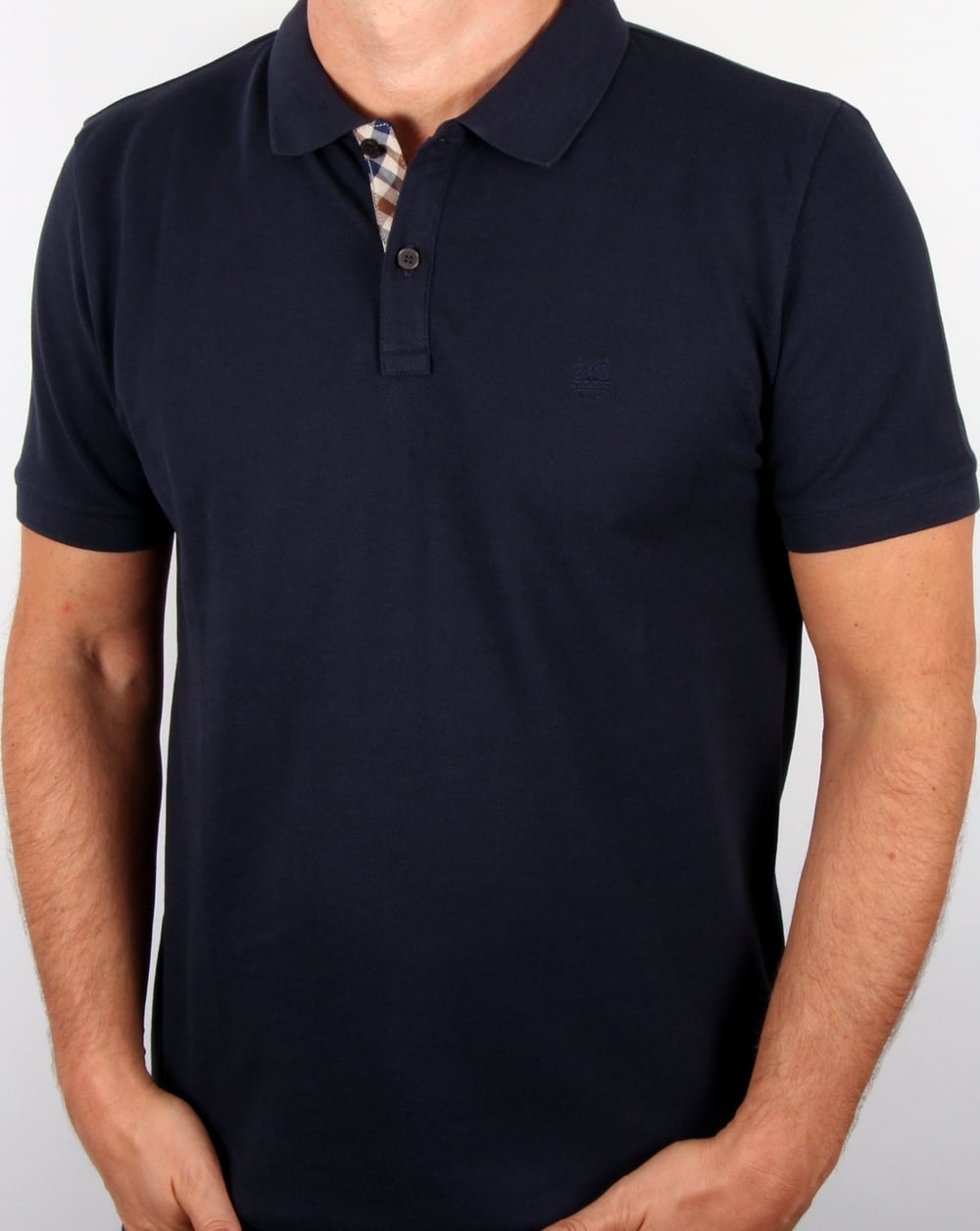Aquascutum Hilton Poloshirt Marineblau