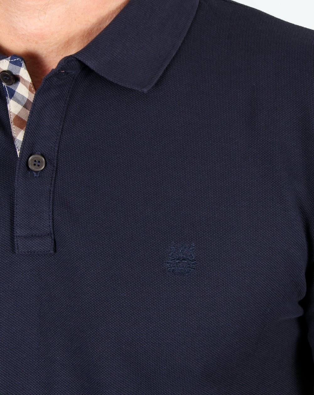 Aquascutum Hilton Poloshirt Marineblau