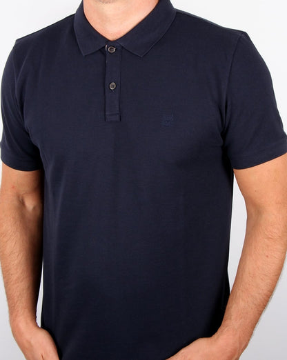 Aquascutum Hilton Poloshirt Marineblau