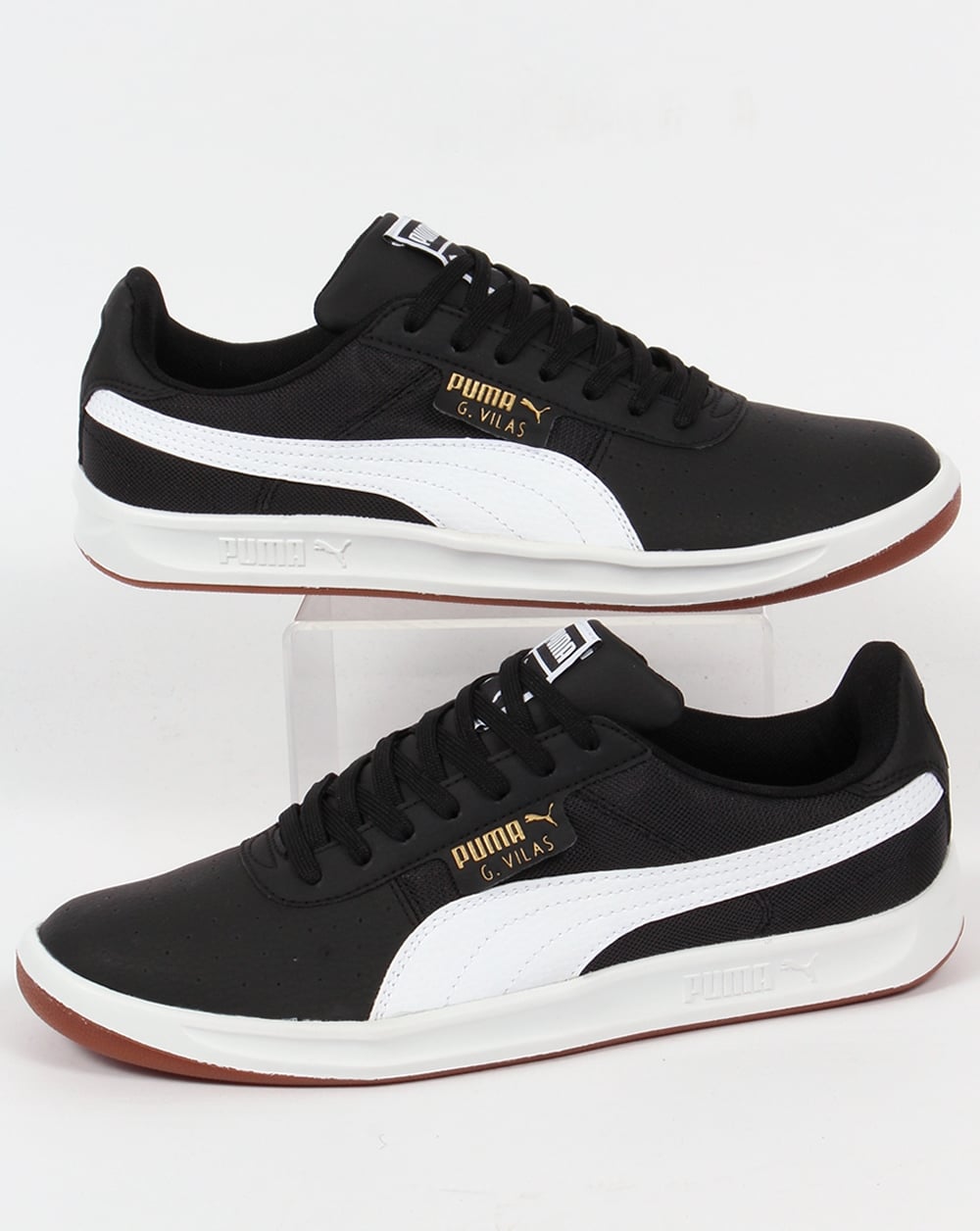Puma G Vilas 2 Core Sneaker Schwarz/Weiß
