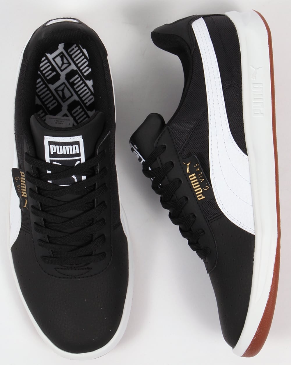 Puma G Vilas 2 Core Sneaker Schwarz/Weiß