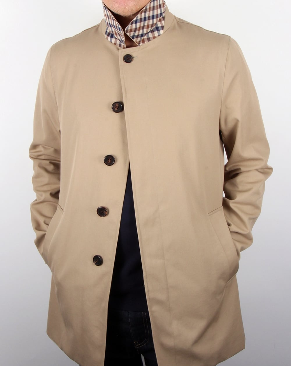 Aquascutum Berkeley Regenmantel Kamel
