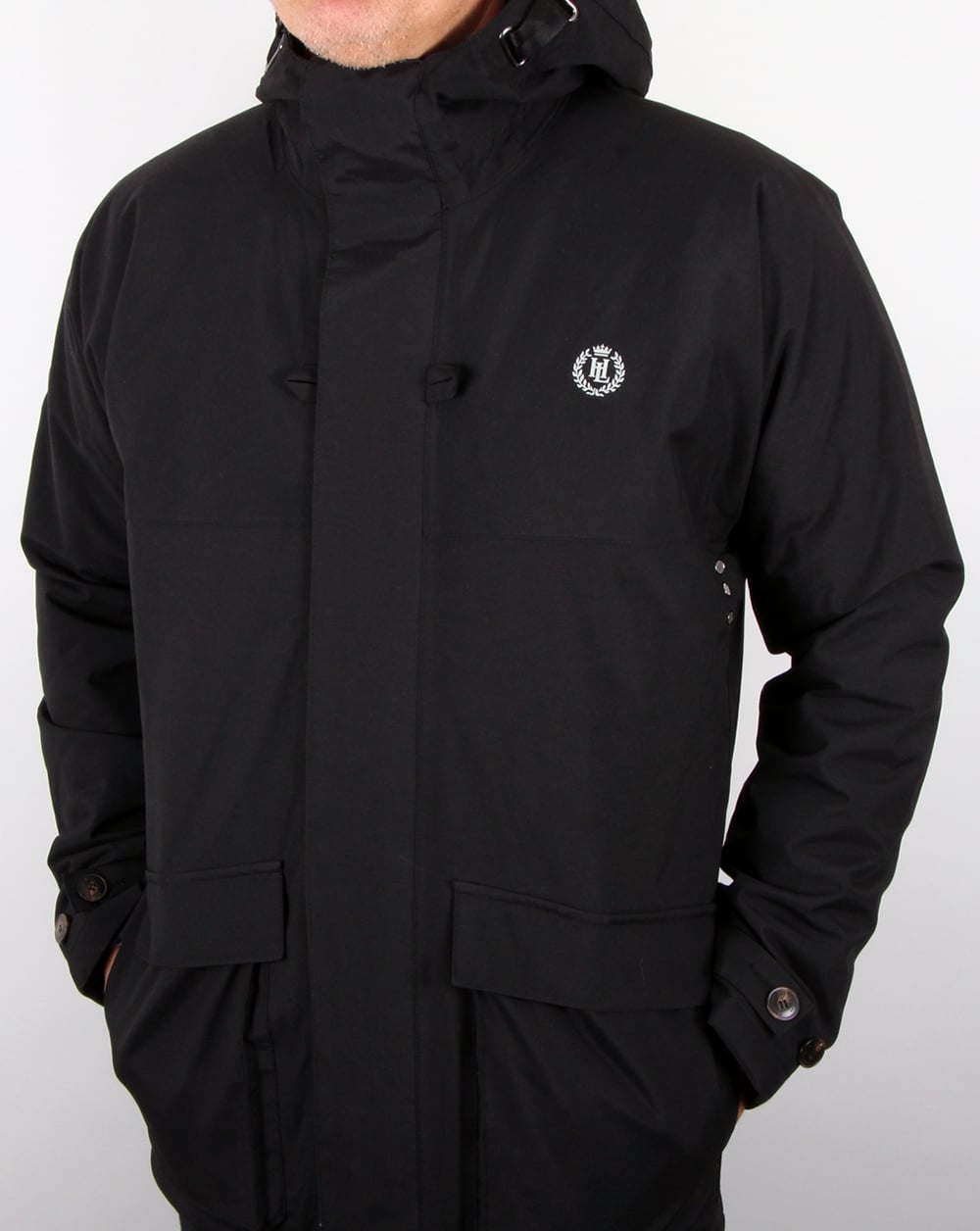 Henri Lloyd Technische Jacke mit Klebeband Schwarz