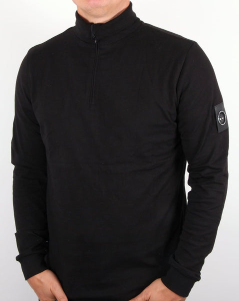 Marshall Artist Zip Roll Neck Black