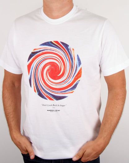 Marshall Artist – T-Shirt „Don't Look Back“ in Weiß