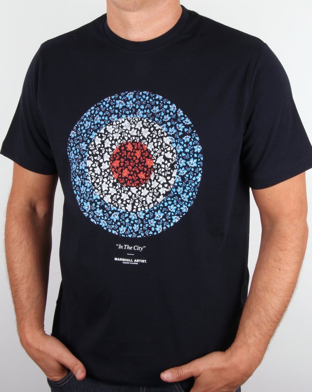 Marshall Artist In The City T-Shirt Marineblau