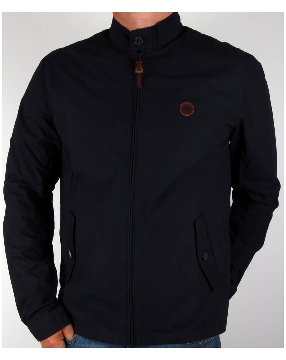 Pretty Green Kingsway Harrington Marineblau