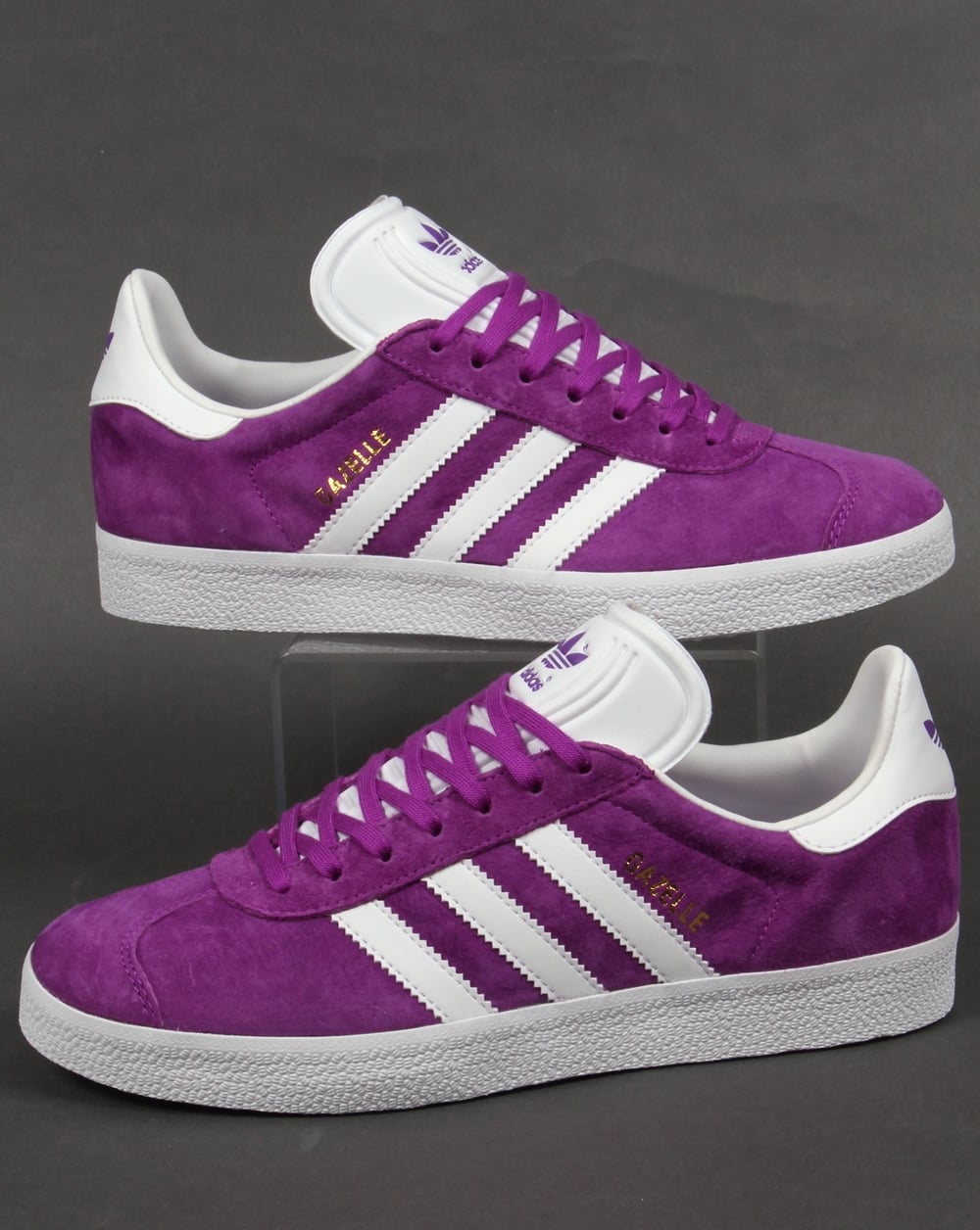 Adidas Gazelle Sneakers Lila/Weiß