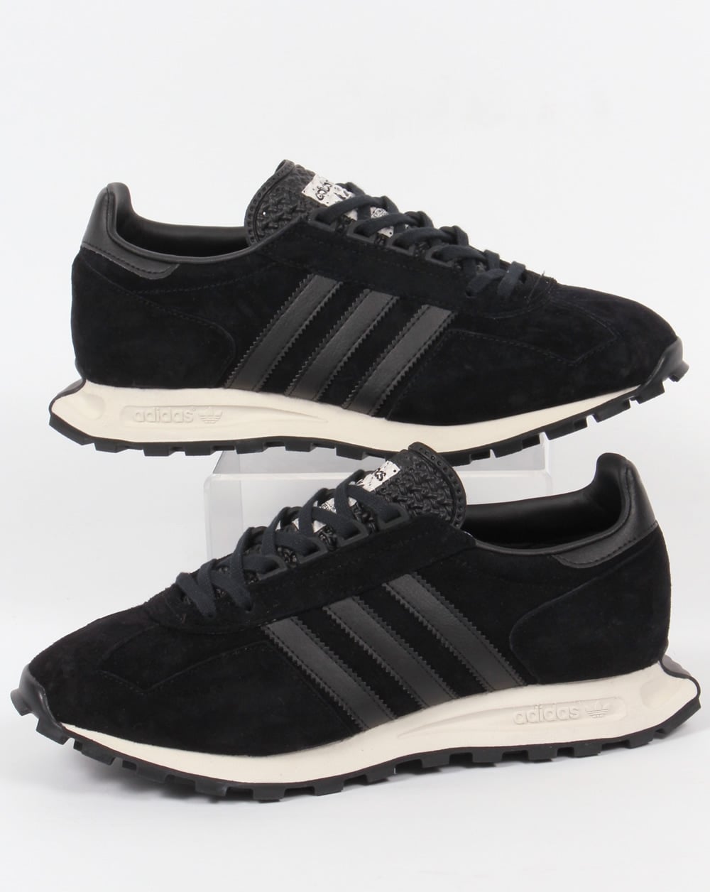 Adidas Formel 1 Sneaker Schwarz/Weiße Sohle