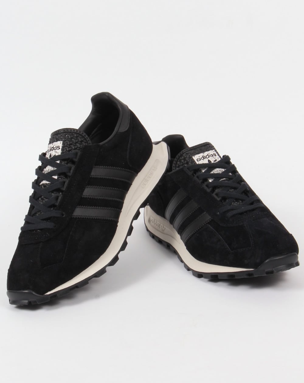 Adidas Formel 1 Sneaker Schwarz/Weiße Sohle