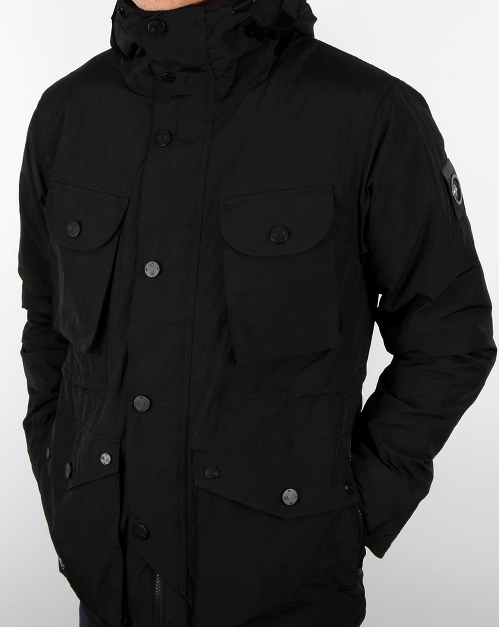 Marshall Artist Compacta Schneeparka Schwarz