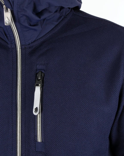 Luke Solid Ground Hoodie Marineblau