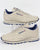 Reebok Classic Leather Trainers Ecru/Navy