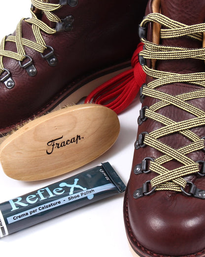 Fracap M120 Scarponcini Lederstiefel Dunkelbraun