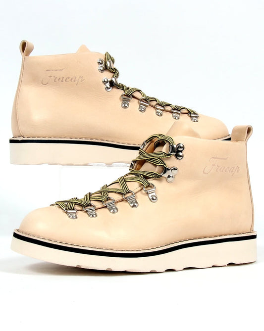 80scasualclassics Fracap M120 Scarponcini Lederstiefel Natur