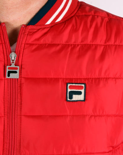 Fila Vintage Canapine Gilet Rot