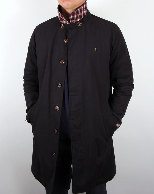 Gabicci Vintage Gabicci Vintage Trenchcoat Marineblau